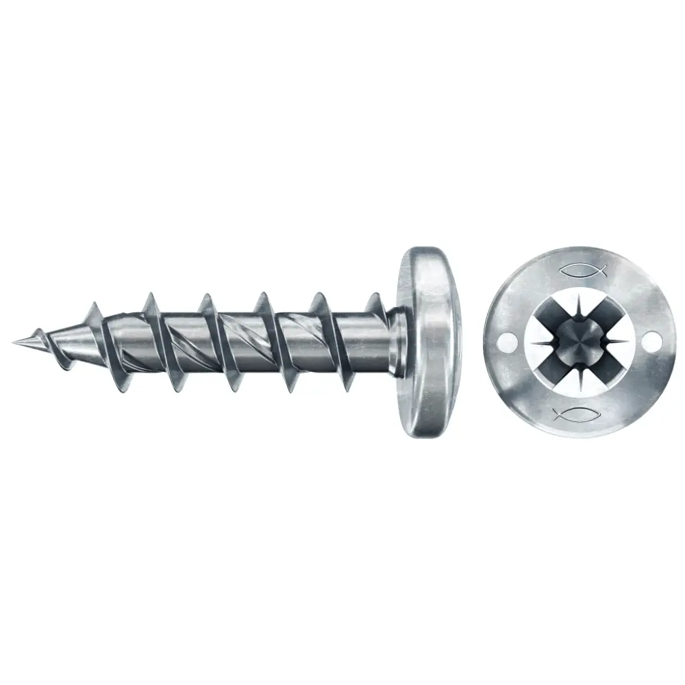 Fischer Spanplattenschraube 4,5x16 PowerFast FPF II PTF BC, Panhead, Innenstern TX, Vollgewinde