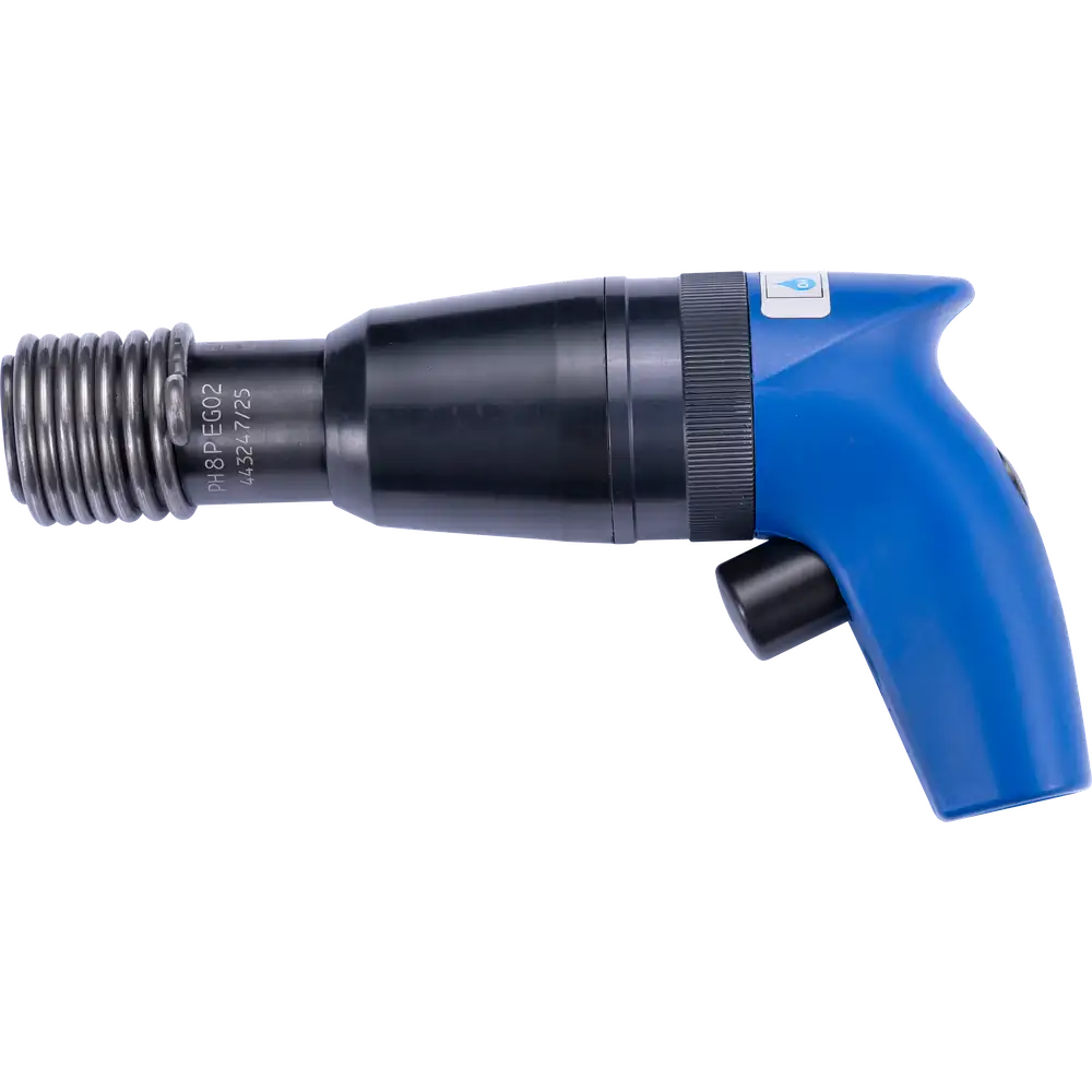 PFERD TOOLS Druckluftmeißelhammer PH 8 mit Pistolengriff Einsteckgruppe EG01 leicht bis 0,8 kg