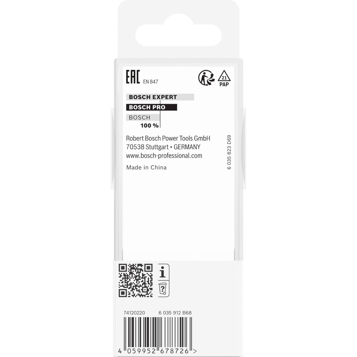Bosch PRO Bündigfräser mit untenliegendem Führungskugellager Schaft 8 mm