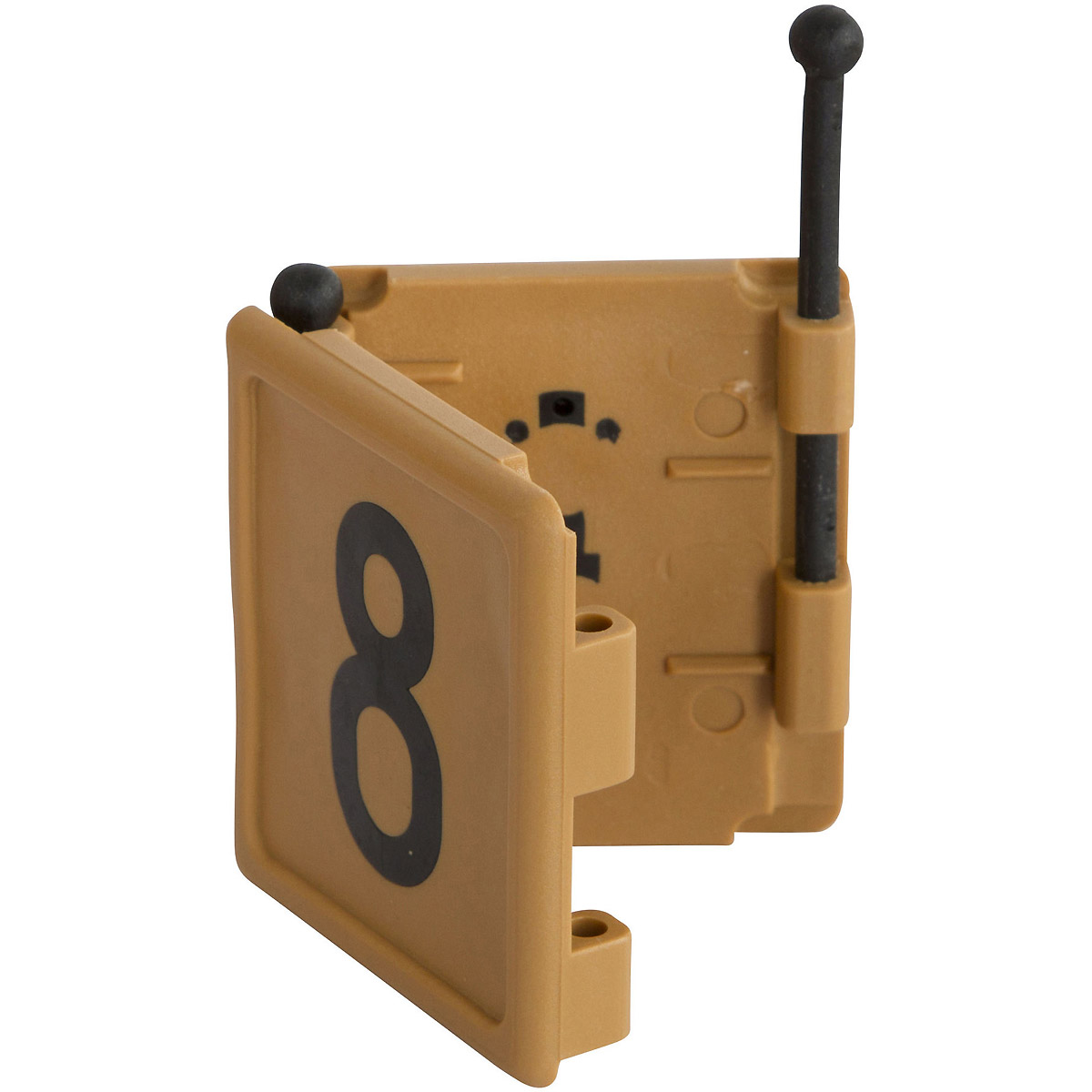 Kerbl Halsbandnummer DUO, 1-stellig 6er Pack