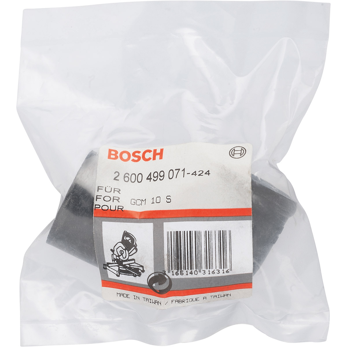 Bosch Absaugadapter für Tischgehrungssägen, passend zu GCM 10 S Professional