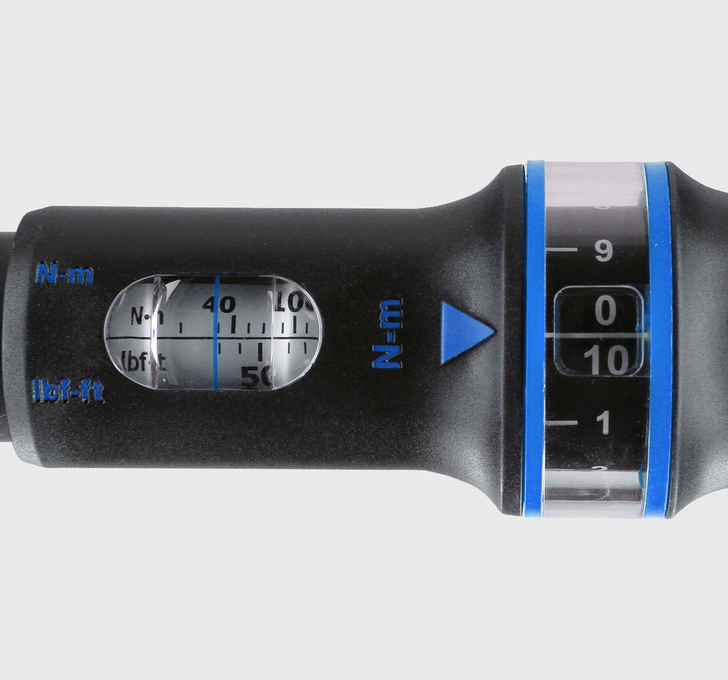 Brilliant Tools 1/2" Drehmomentschlüssel mit Drehknopf-Umsteck-Ratschenkopf, 20 - 200 Nm