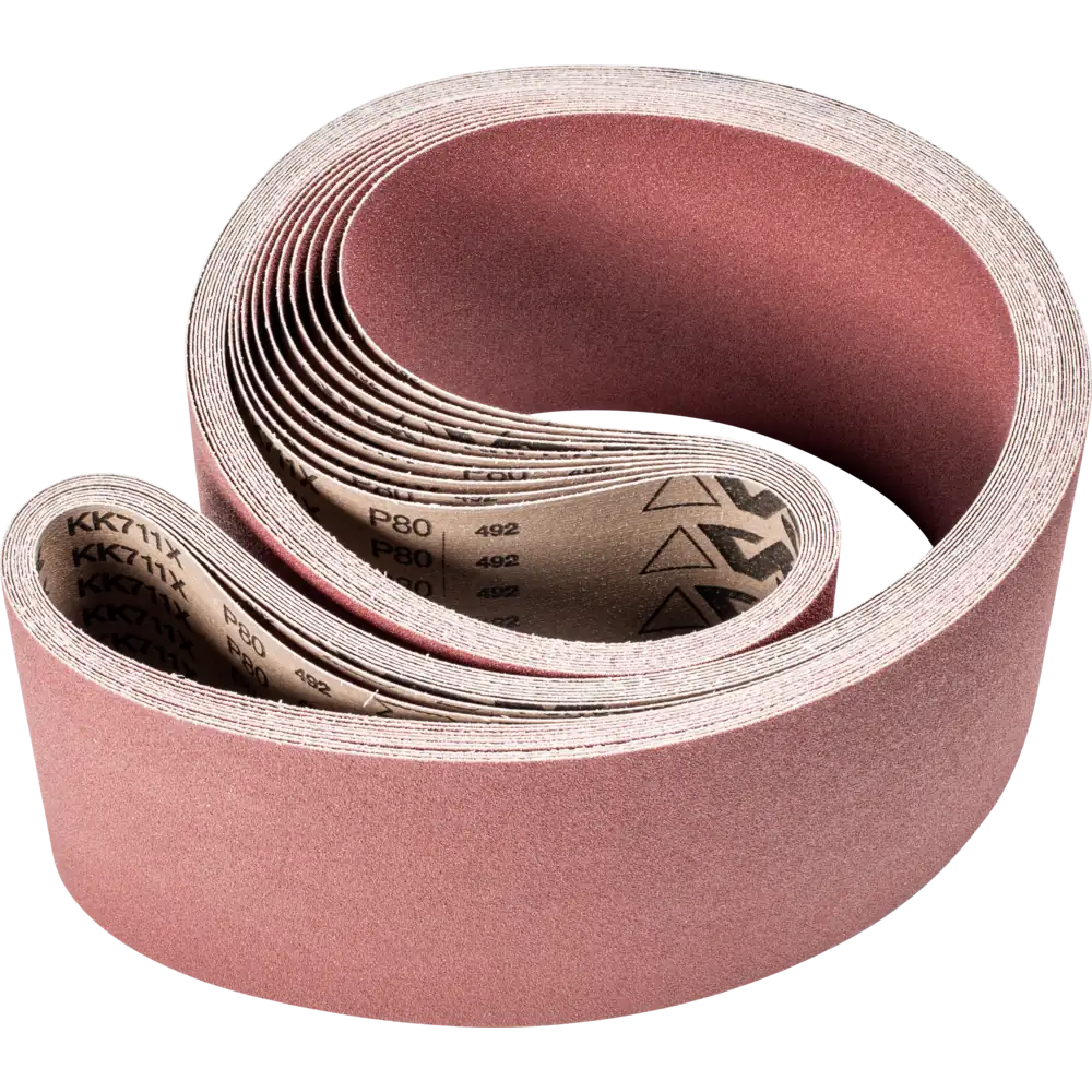 PFERD TOOLS Korund Schleifband BA für universelle Anwendung mit Bandschleifer Langband