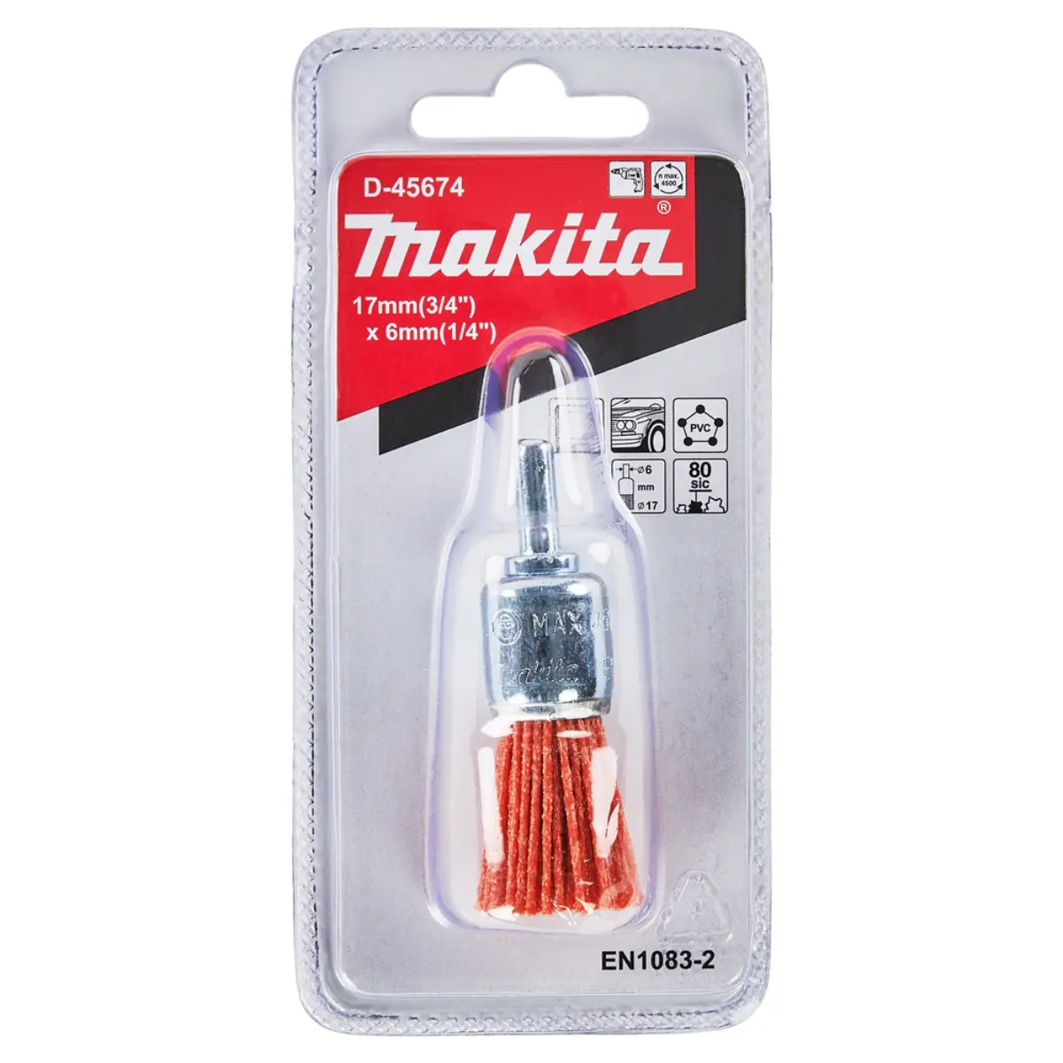 Makita Pinselbürste 17mm Nylon grob - D-45674
