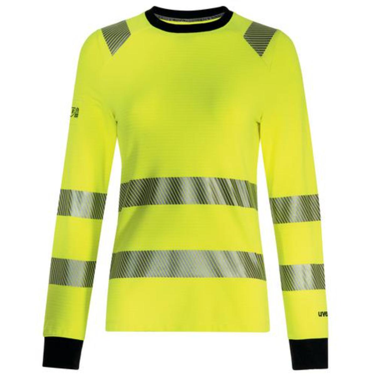 uvex suXXeed multifunction high vis Longsleeve Damen warngelb