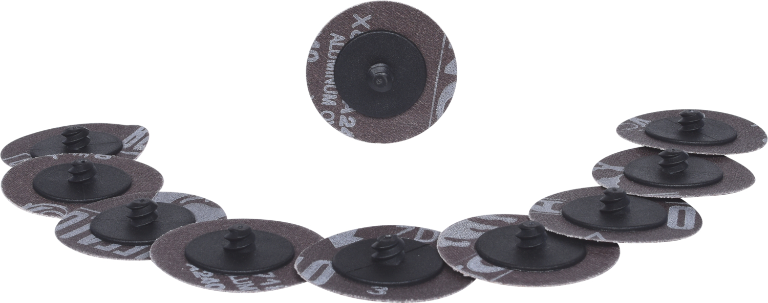 KS Tools Ersatz-Schleifpads, Ø50mm, 10er Pack Sandpapier