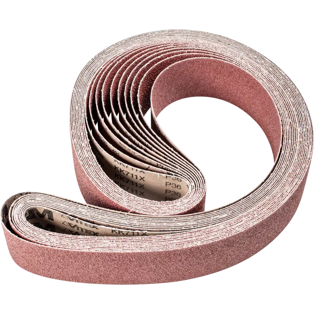 PFERD TOOLS Korund Schleifband BA für universelle Anwendung mit Bandschleifer Langband