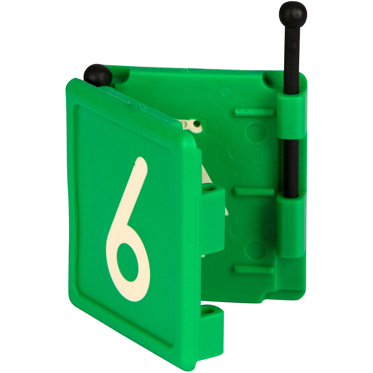 Kerbl Halsbandnummer DUO, 1-stellig 6er Pack