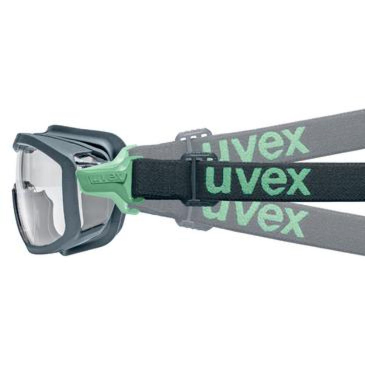 uvex i-guard+ planet Vollsichtbrille innen beschlagfrei, außen extrem kratzfest & chemikalienbeständig