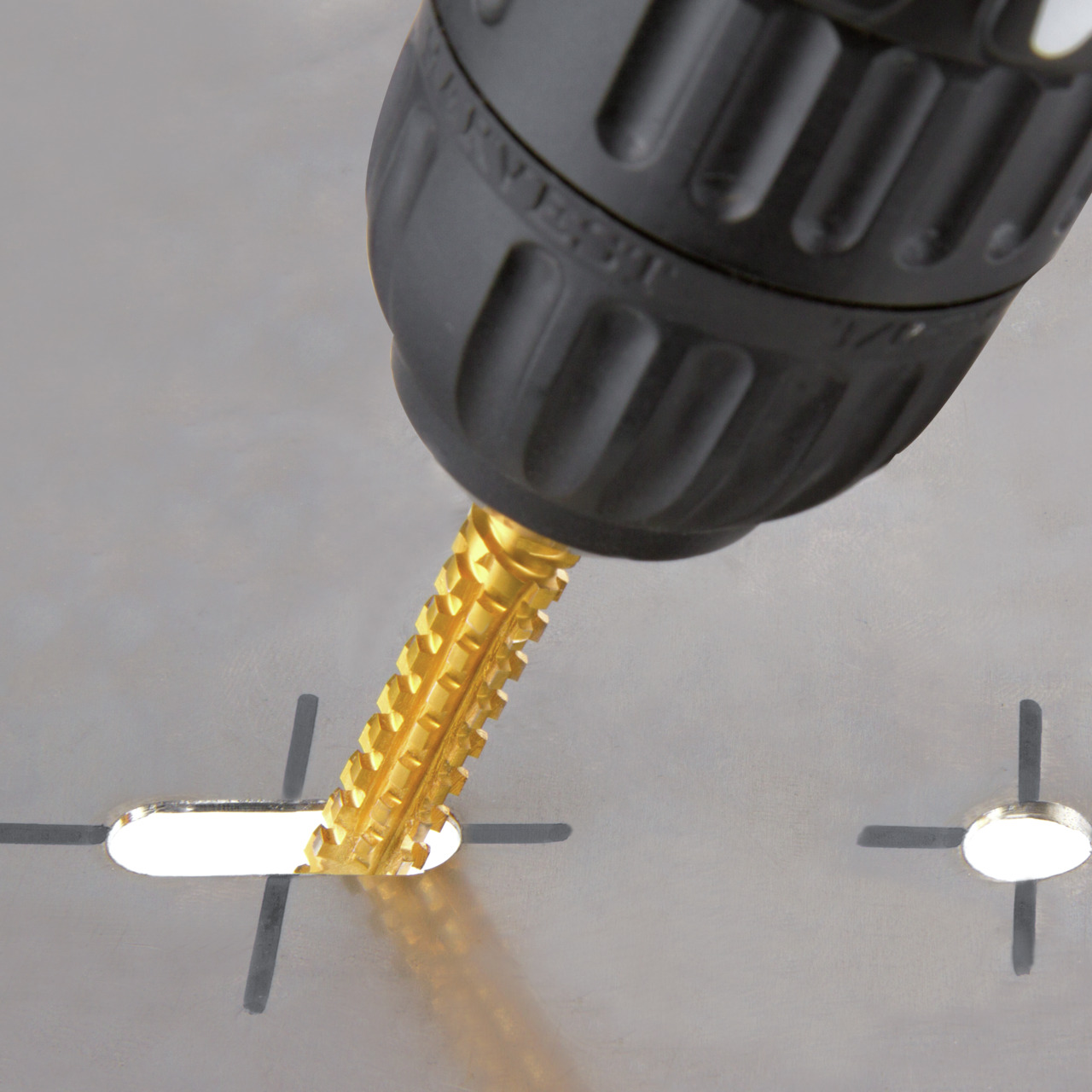 RUKO Fräsbohrer HSS TiN