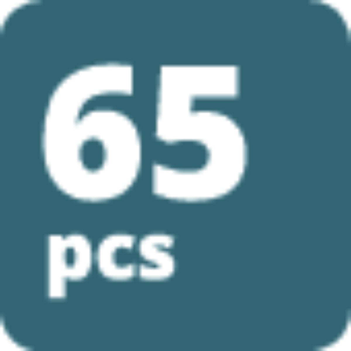 Wiha Micro-Bit Set ESD gemischt 65-teilges Set 4mm C4 in Box