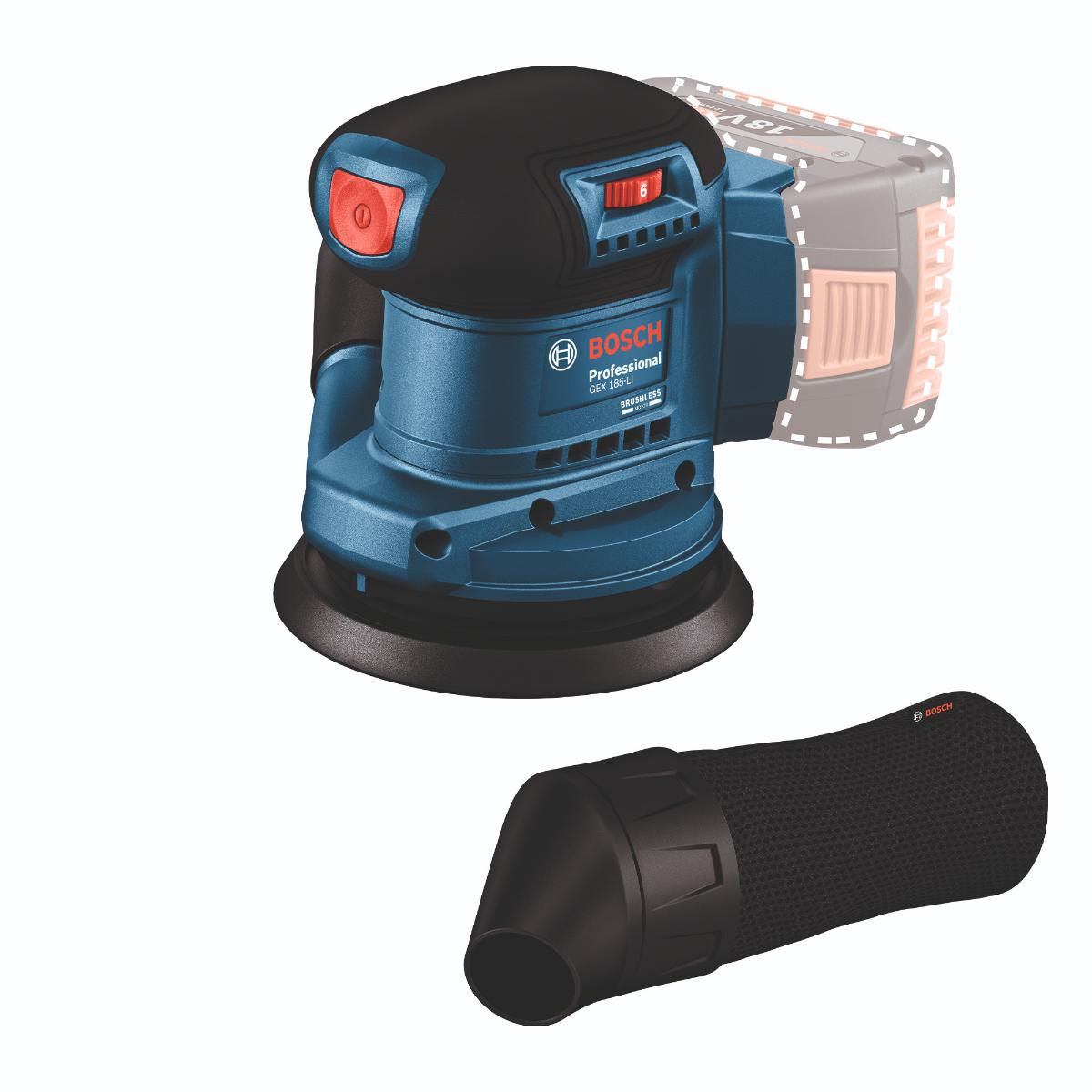 Bosch Akku Exzenterschleifer GEX 185-LI