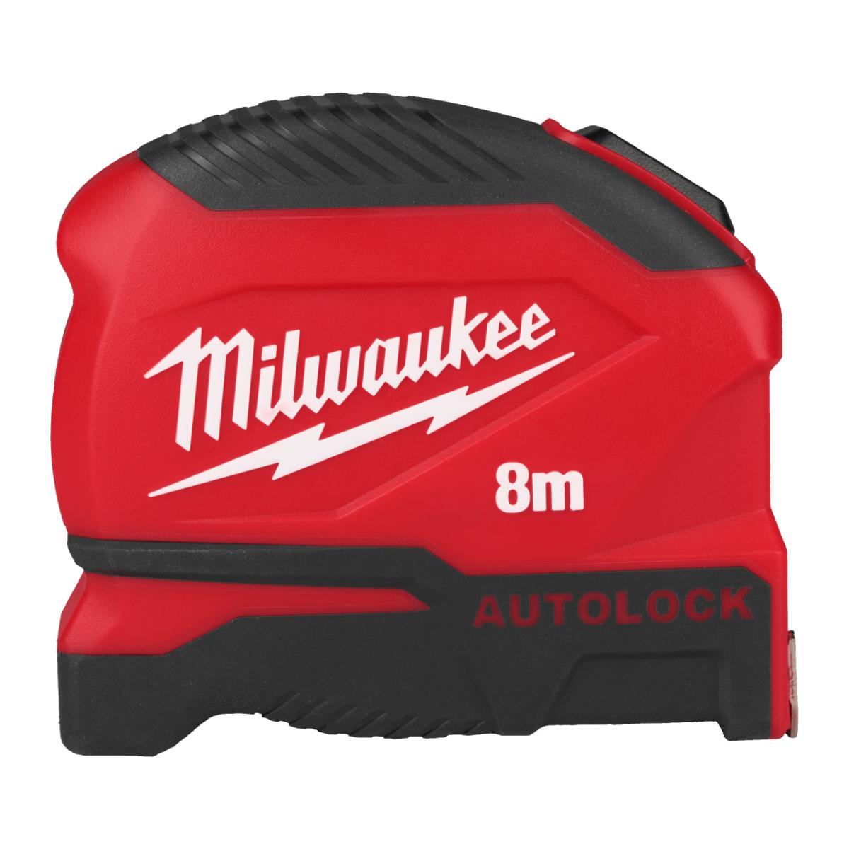 Milwaukee Pro-Compact Bandmaß 8m Autolock, 30mm PRO-COMPACT