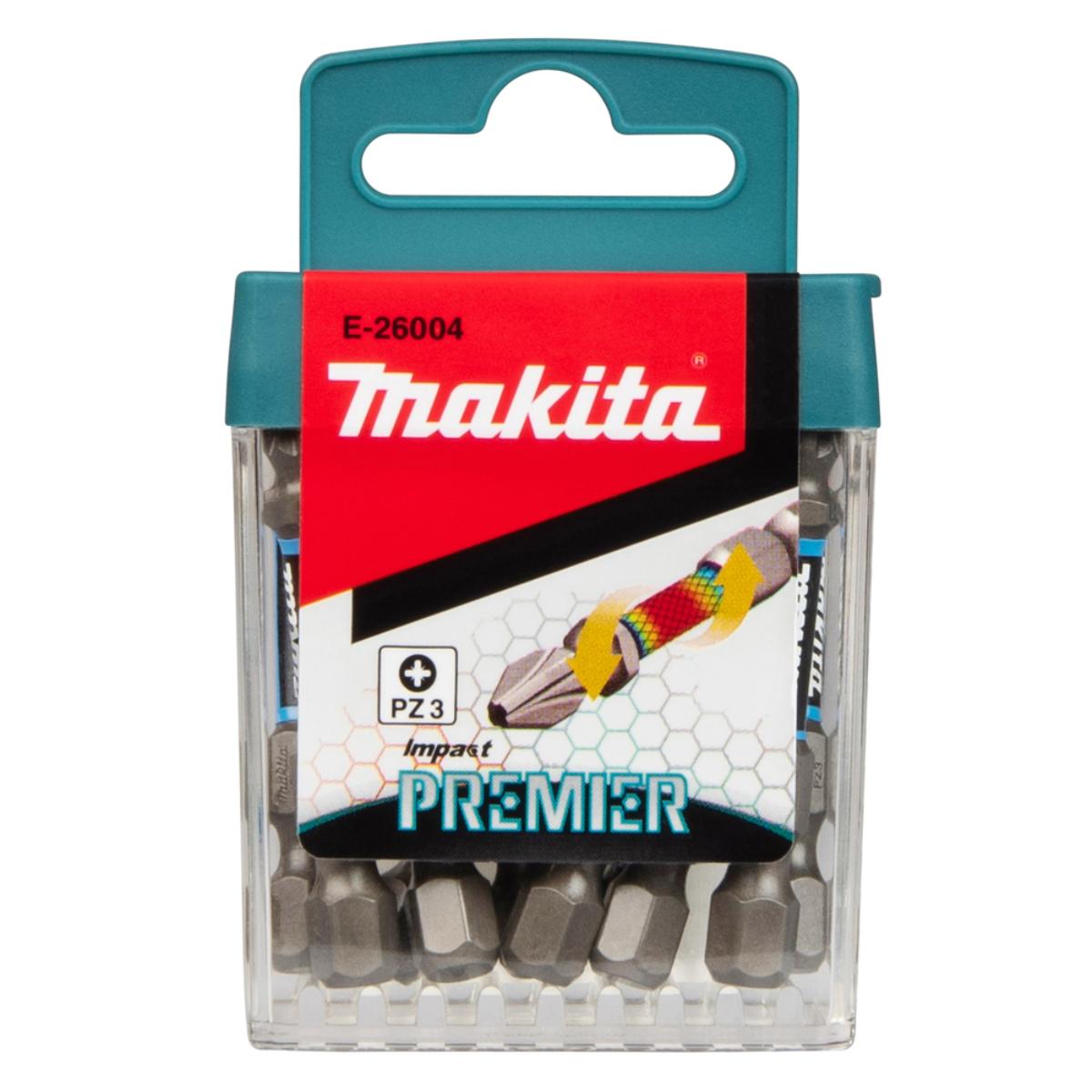 Makita Torsion Bit PZ3 Impact 50 mm Premier 10 Stück
