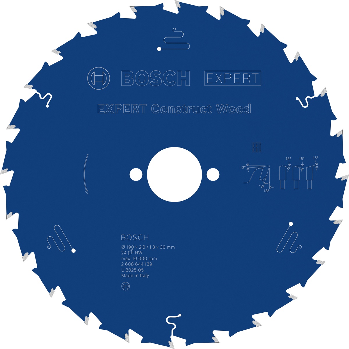 Bosch Kreissägeblatt Expert for Construct Wood