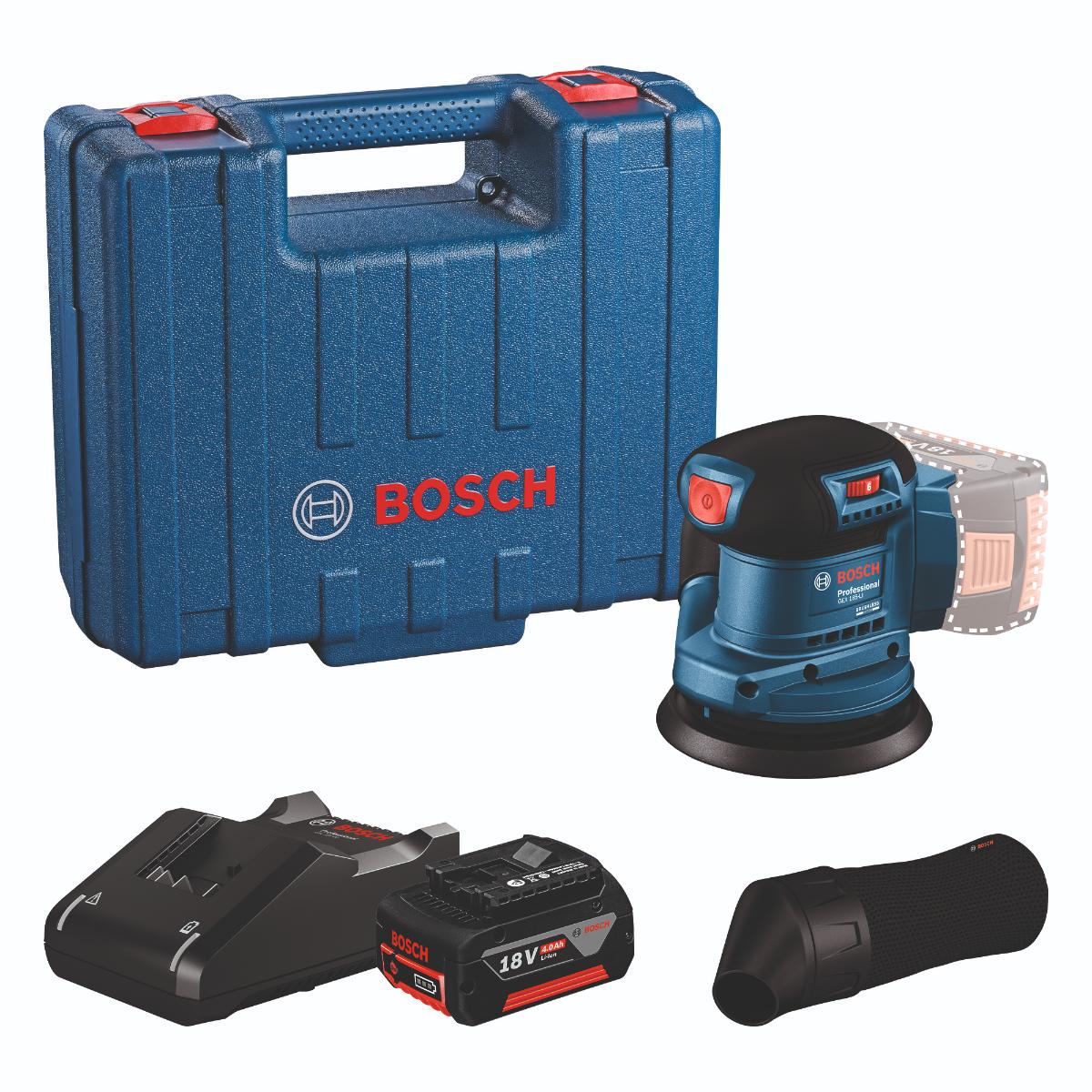 Bosch Akku Exzenterschleifer GEX 185-LI Bosch Akku Exzenterschleifer GEX 185-LI