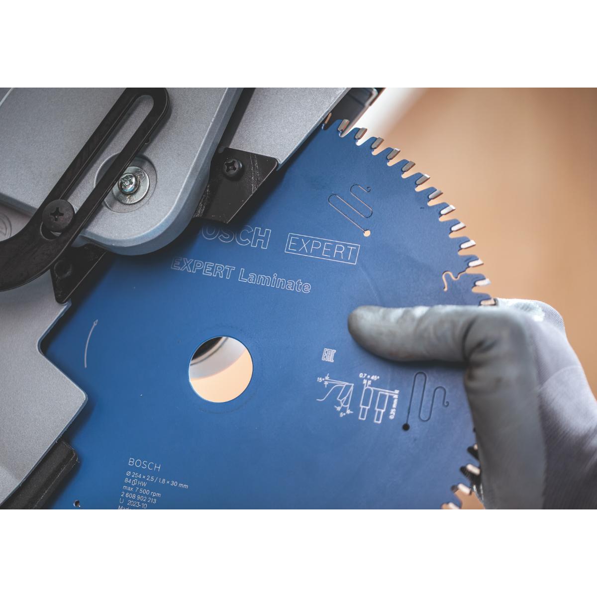 Bosch EXPERT Laminat Kreissägeblatt, 216x30 mm, Z60