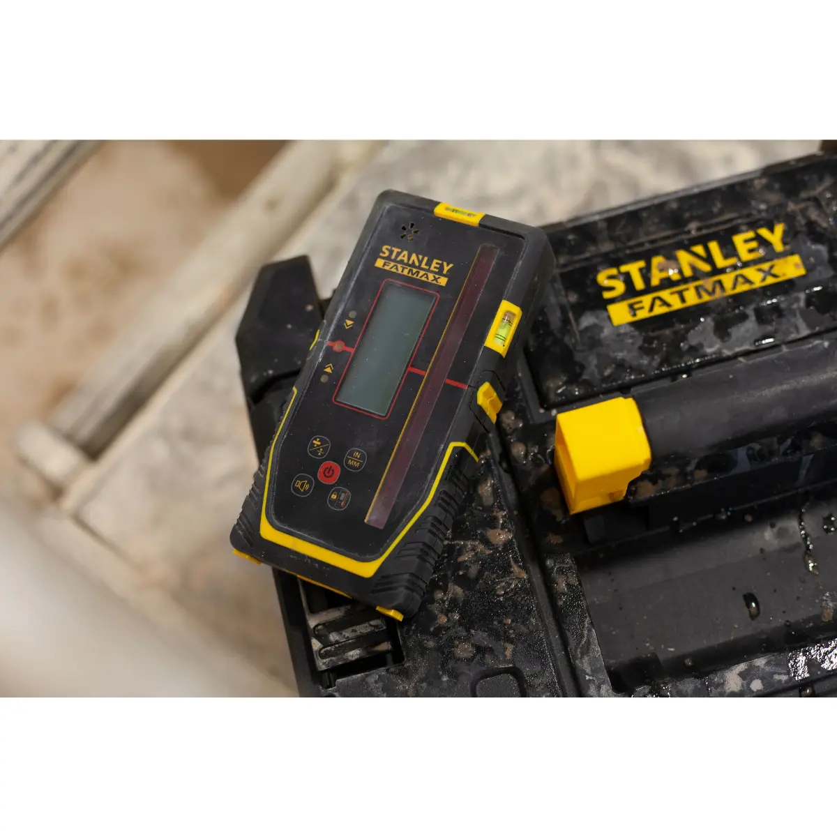 STANLEY FATMAX Digitaler Empfänger für rote Rotationslaser