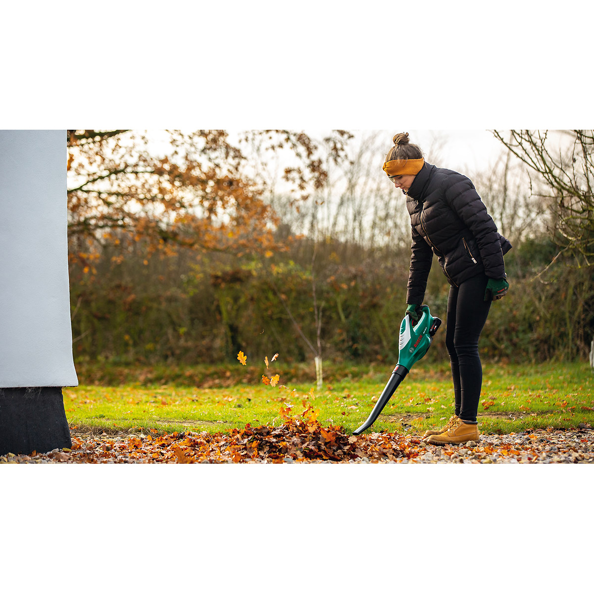 Bosch Akku-Laubbläser ALB 18 LI, mit 1 x PBA 18V 2.5 Ah Akku, Ladegerät
