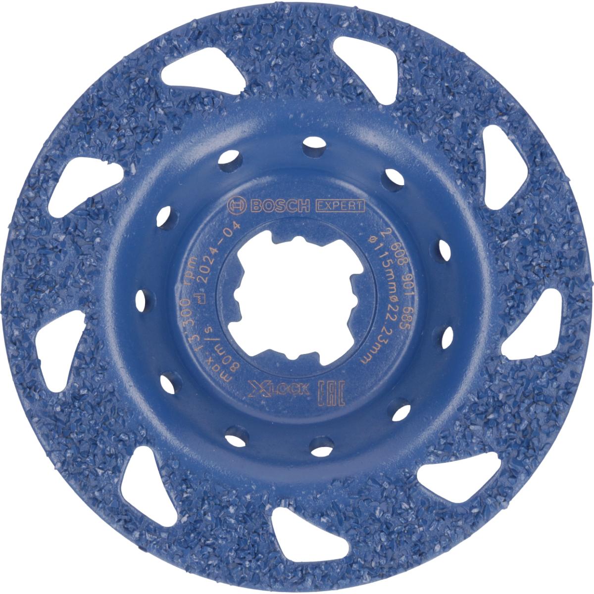 2608901685BO Bosch EXPERT Multi Material Carbide-Topfscheibe medium X-LOCK, 115 mm, 22,23 mm