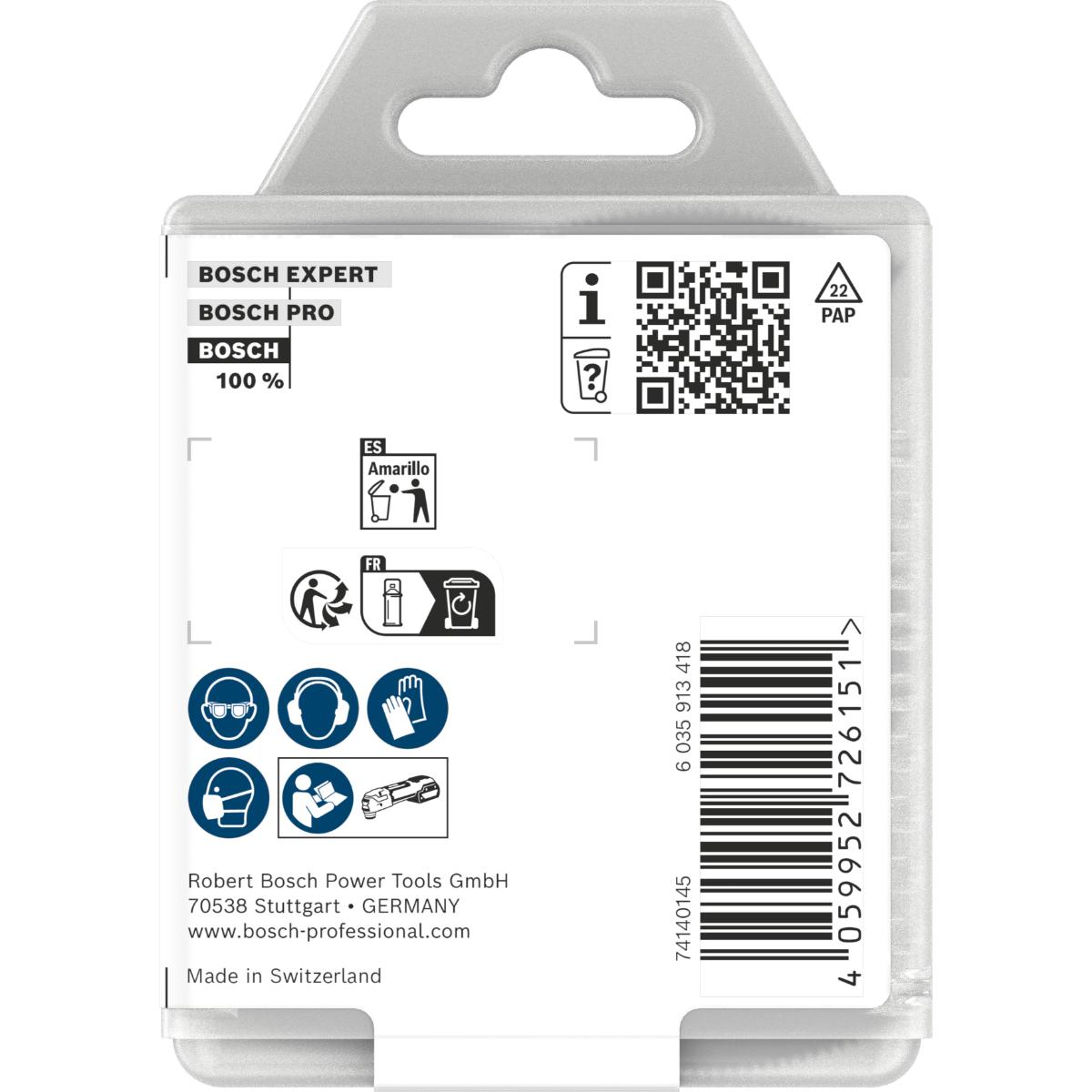Bosch ACZ 85 EC Holz Segmentsägeblatt, Starlock, 85 mm, 10-Stück