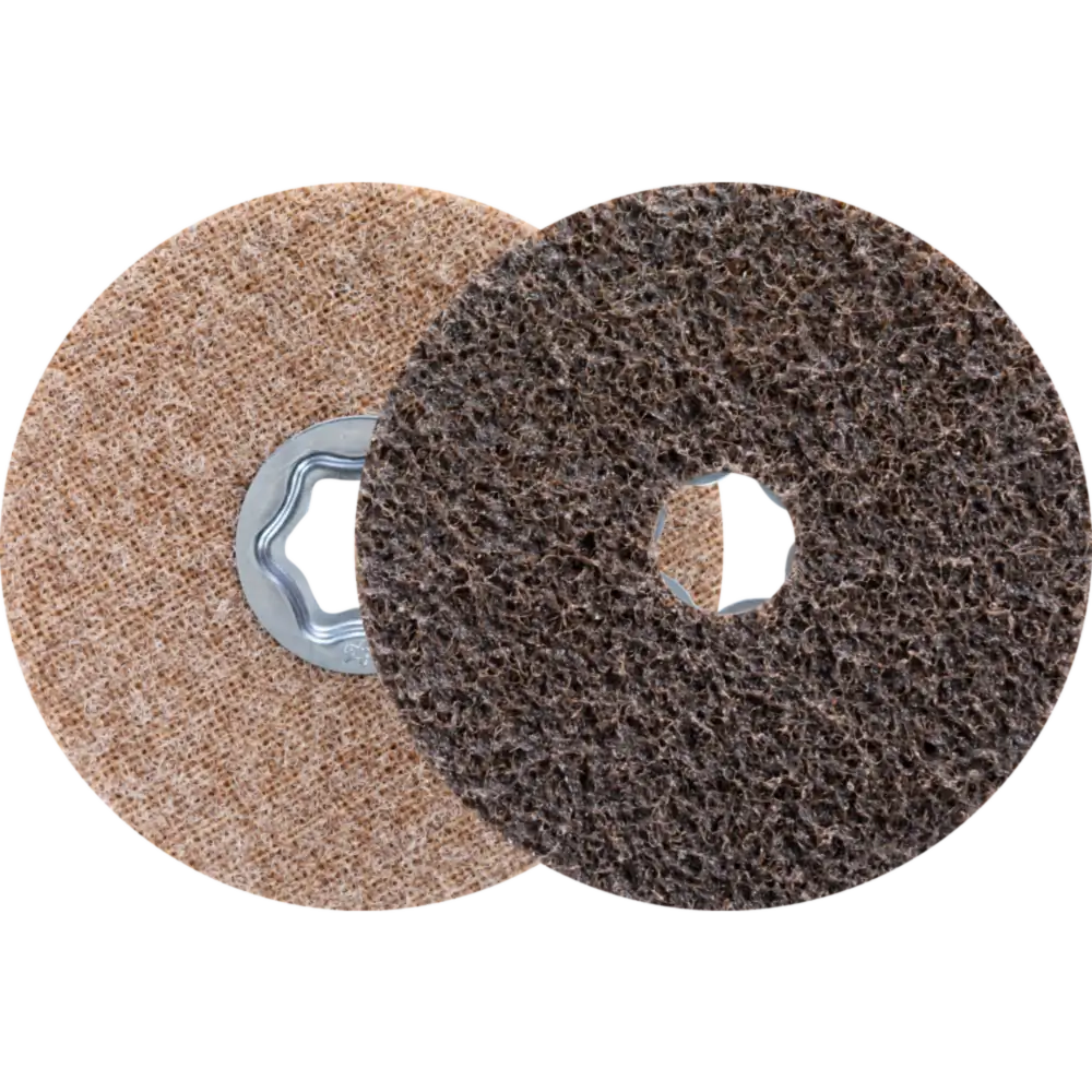 PFERD TOOLS COMBICLICK harte Vliesronde CC für Feinschliff und Finish mit Winkelschleifer