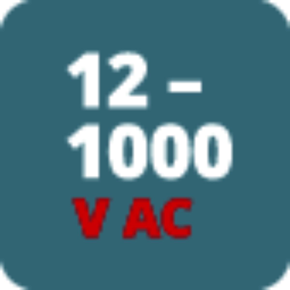 Wiha Spannungsprüfer Volt Detector berührungslos, einpolig, 12 – 1.000 V AC mit 2x AAA-Batterien