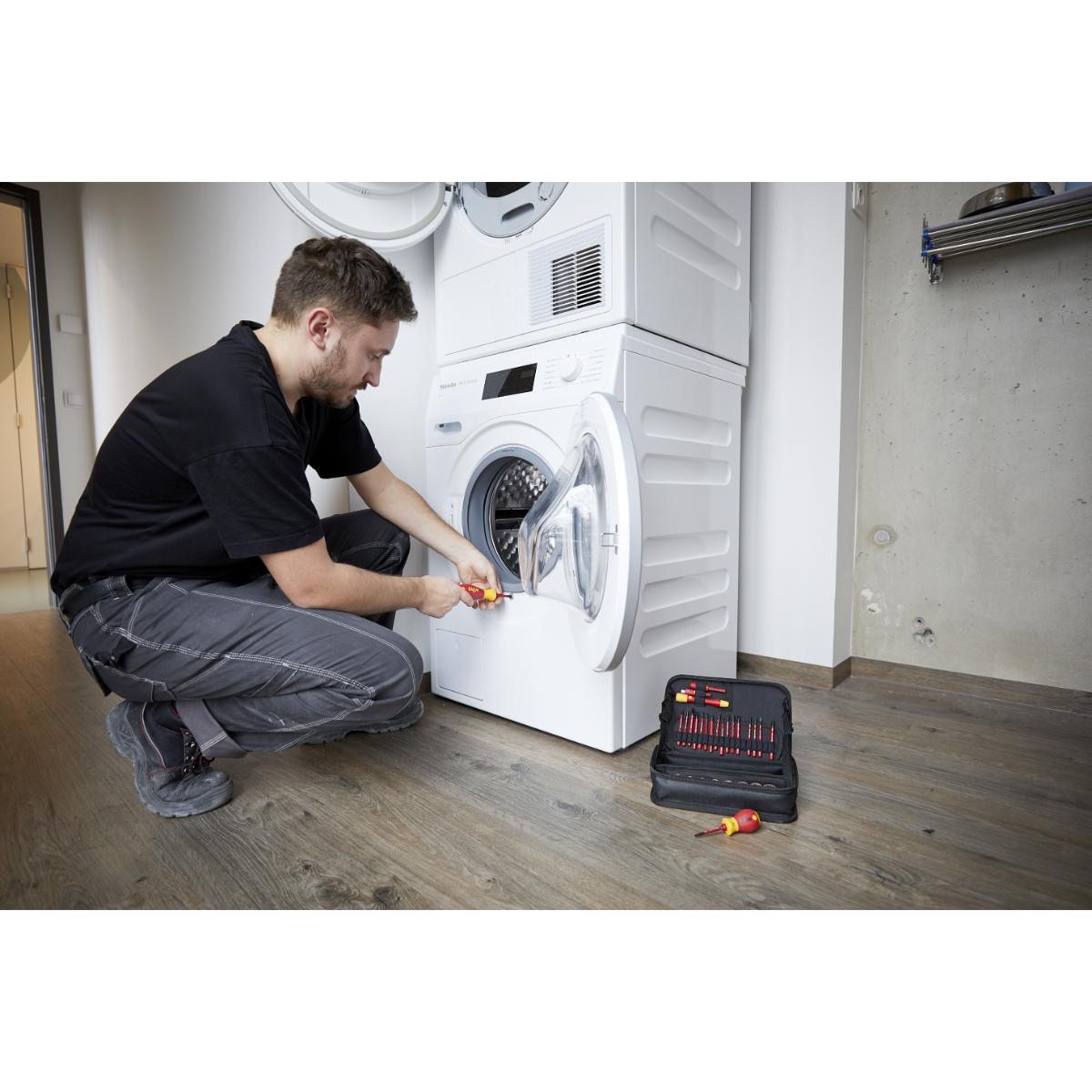 Wiha Werkzeug Set slimVario electric gemischt 32-teilges Set mit Funktionstasche