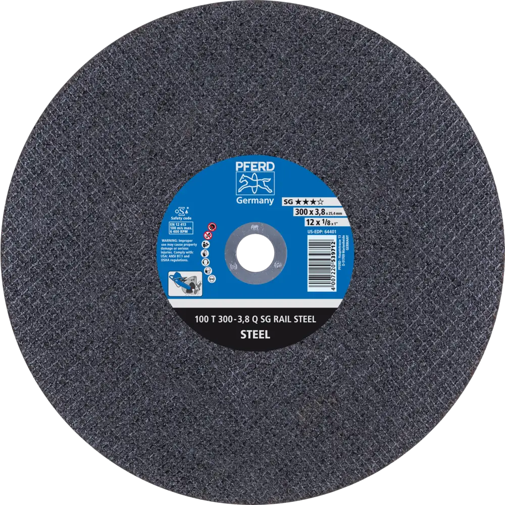 PFERD TOOLS Schienentrennscheibe T Leistungslinie SG RAIL für Eisenbahnschienen