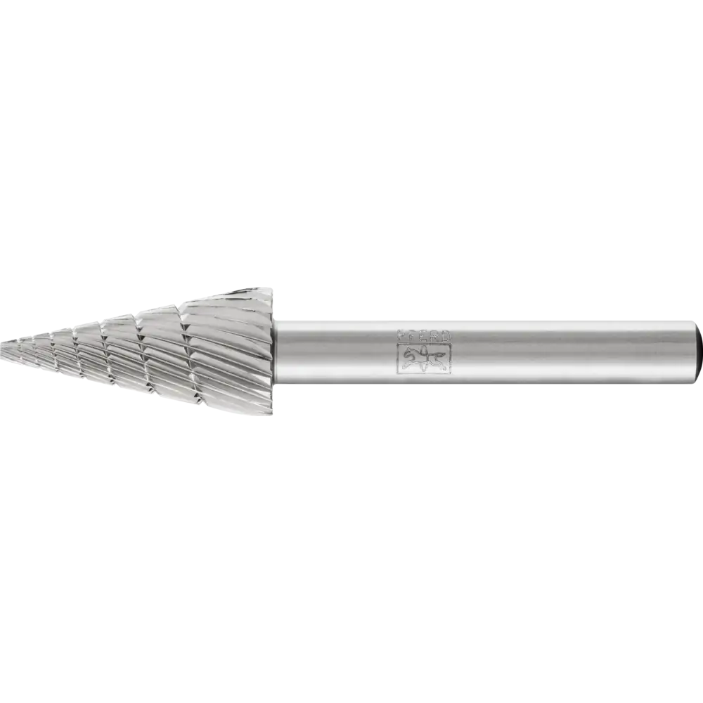 PFERD TOOLS HSS Frässtift Spitzkegelform G Z 3 universal mittel fein Spanbrecher