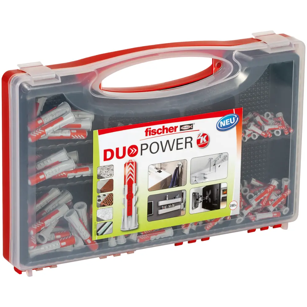 Fischer Dübelsortiment Red-Box DuoPower (280)