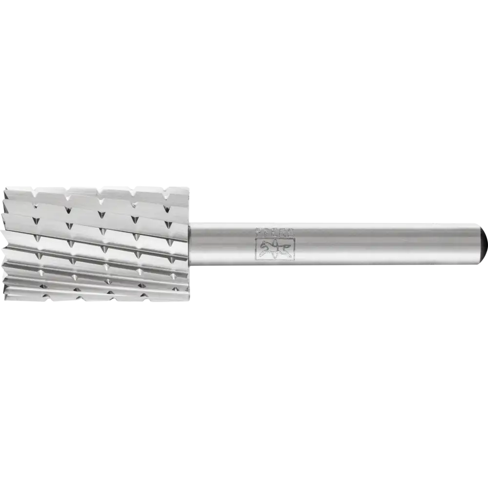 PFERD TOOLS HSS Frässtift Zylinderform stirn A-ST Z 2 universal mittel Spanbrecher