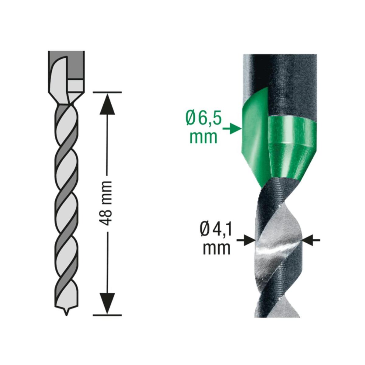 SPAX STUFENBOHRER DRILL 2 STEP M 1 Stück