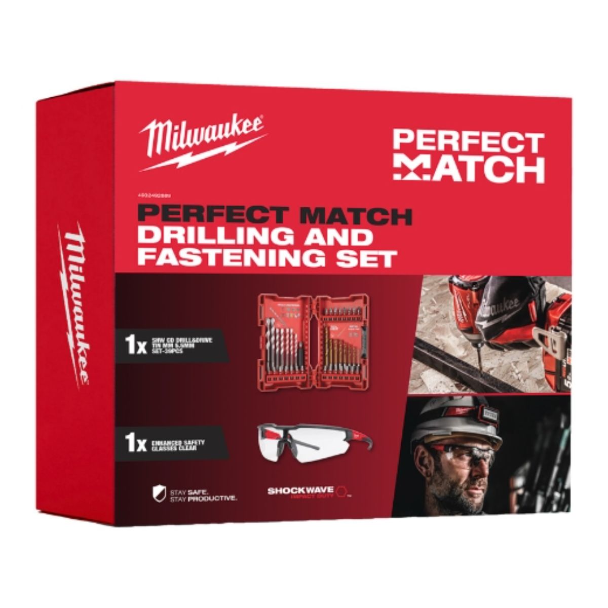 Milwaukee Lochsägen Set Perfect Match 12-teilig