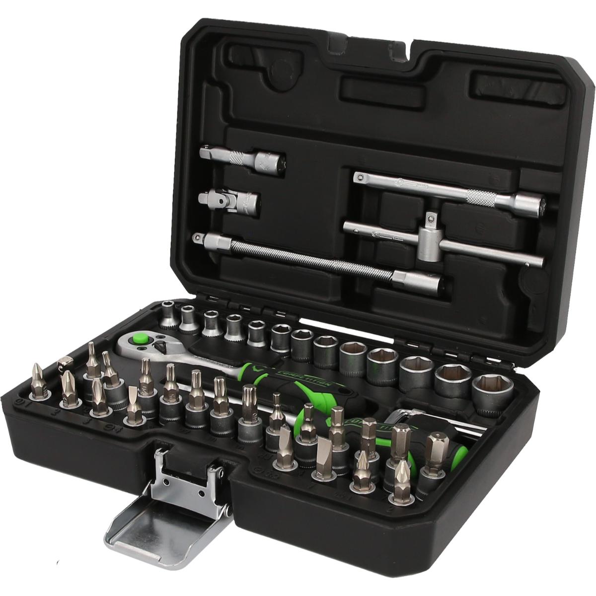 COMPETITION 1/4 Steckschlüssel 48-teiliegs Set 