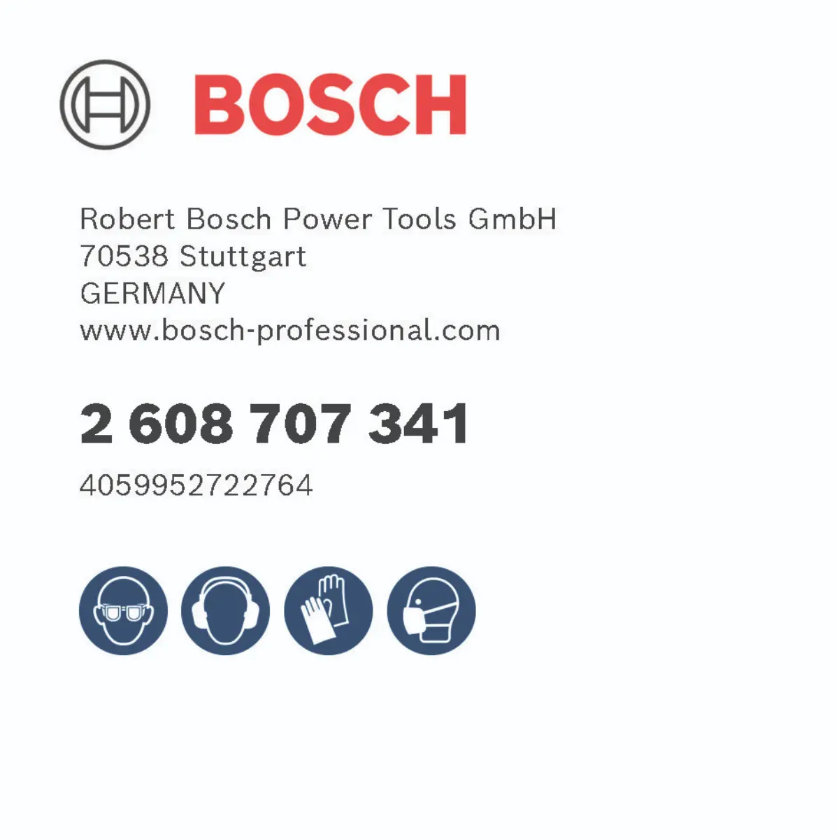 Bosch PRO Zentrierbohrer für Bohrkronen, 8 x 120 mm