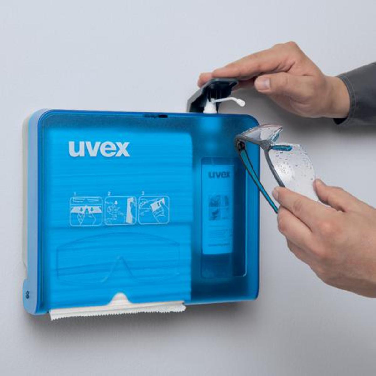 uvex Brillenreinigungsstation