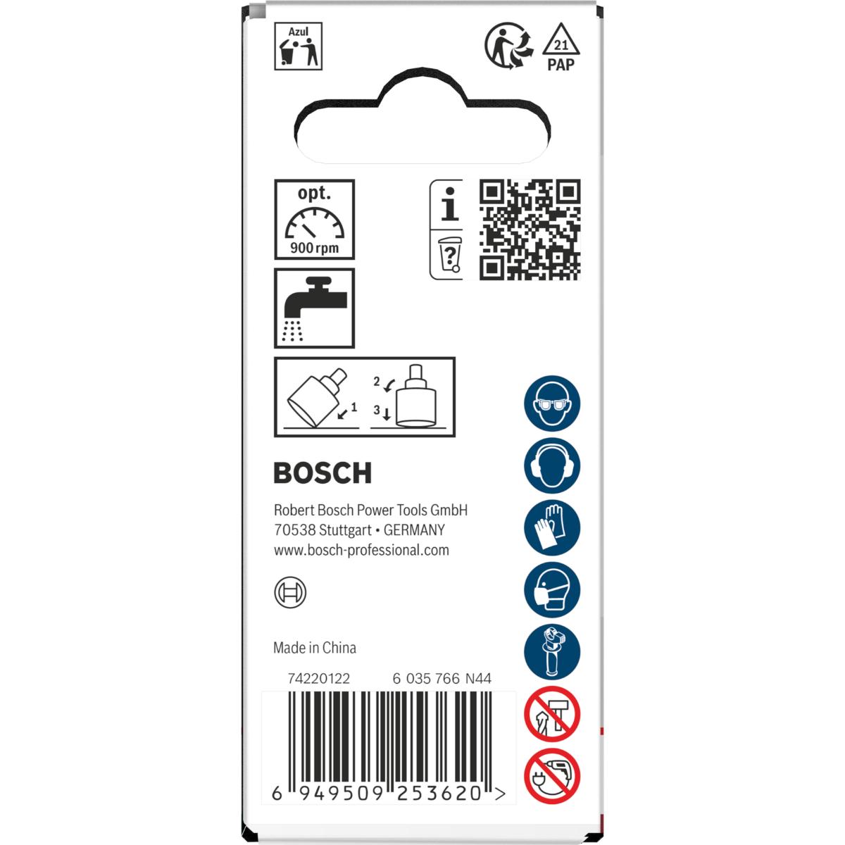 Bosch Tiles Lochsäge mit Aufsteckhalter, 27 x 40 mm