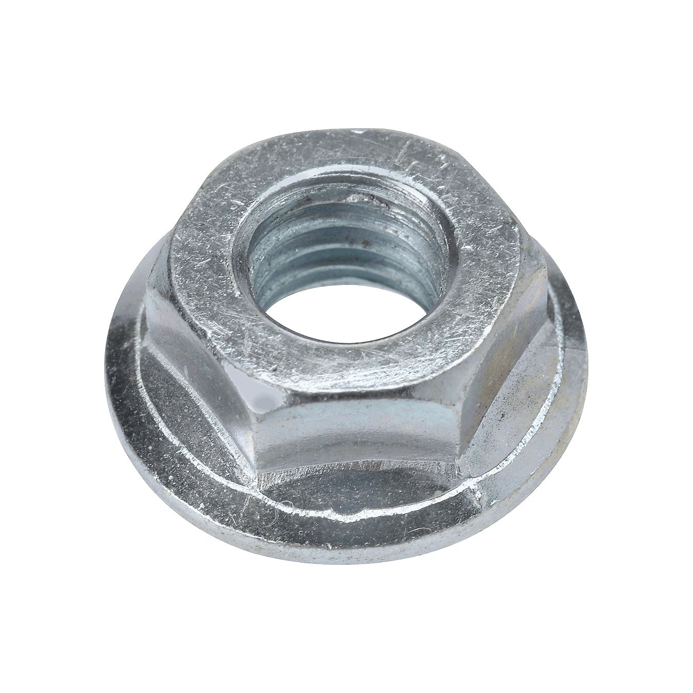 Sperrzahnmuttern, Sechskant