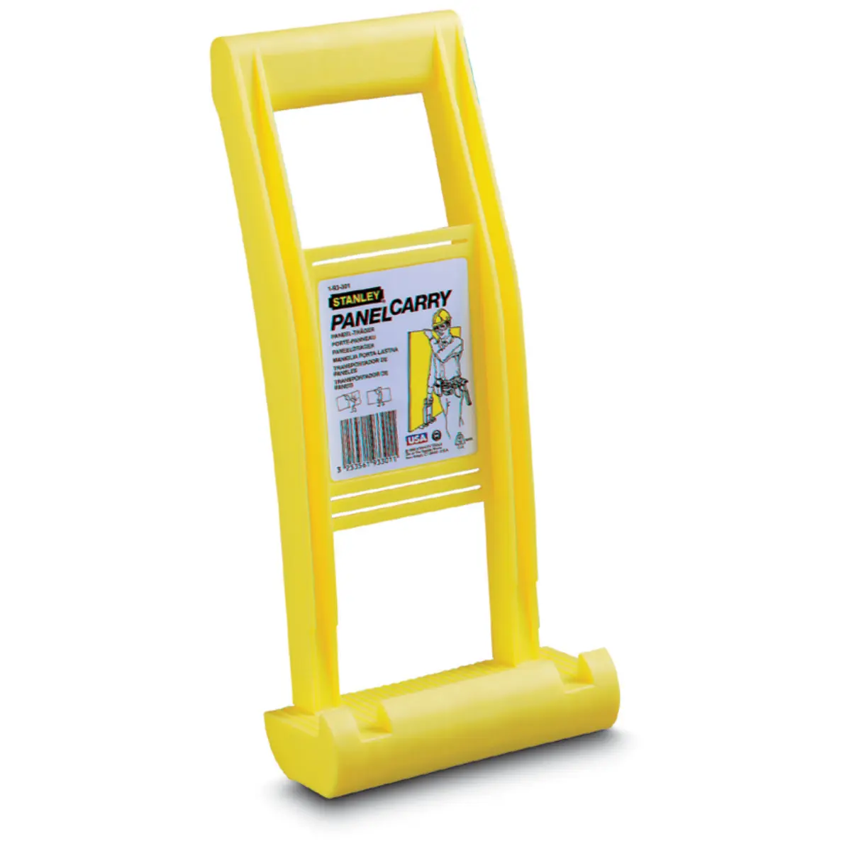 STANLEY Plattenträger 370x165mm Tragekraft 91kg 355mm langer angewinkelter Griff