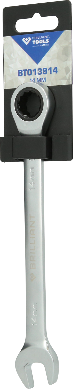 Brilliant Tools Ratschenringschlüssel, 14 mm