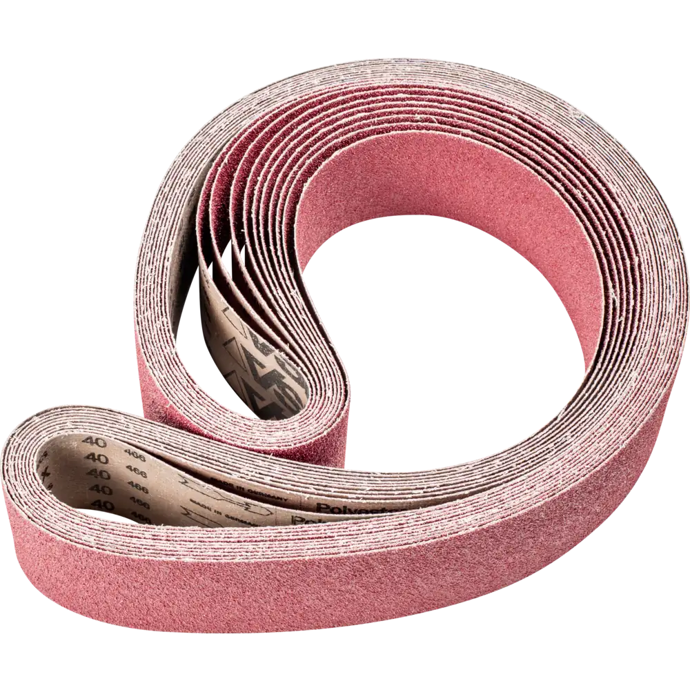 PFERD TOOLS Keramikkorn Schleifband BA höchster Abtrag auf Stahl mit Bandschleifer