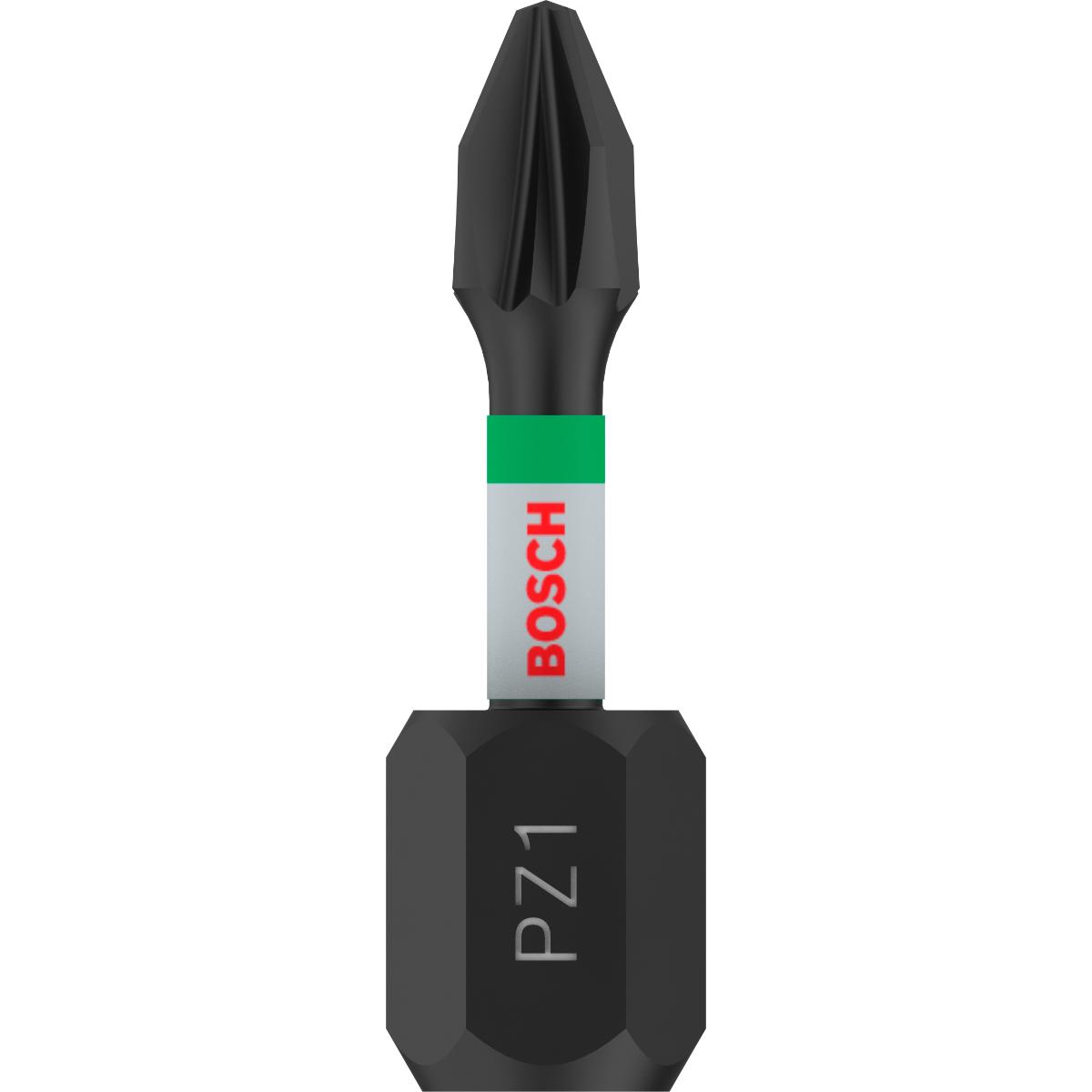 Bosch PRO Impact Control Schrauberbit, 25 mm, 2x PZ1 für Schraubendreher