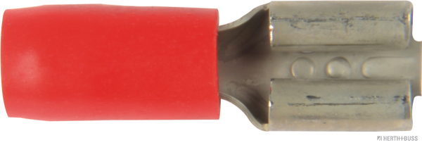 HERTH&BUSS Quetschverbinder 0,5 - 1 mm², 4,8 x 0,8 mm, DIN 46245 Flachsteckhülse