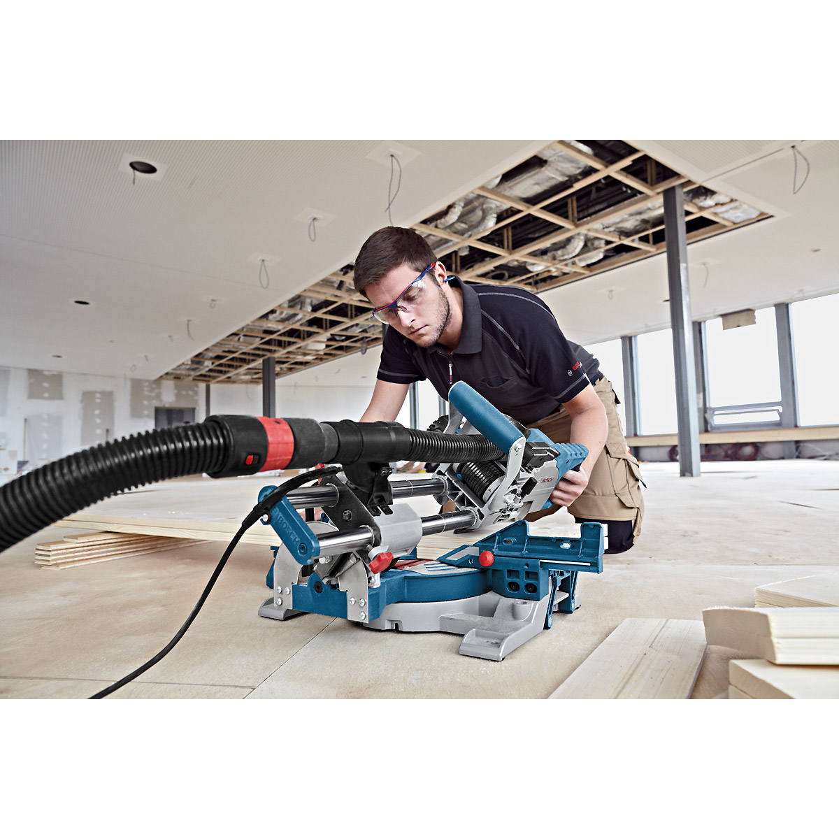 Bosch Paneelsäge GCM 8 SJL, mit Kreissägeblatt 216 x 30 mm