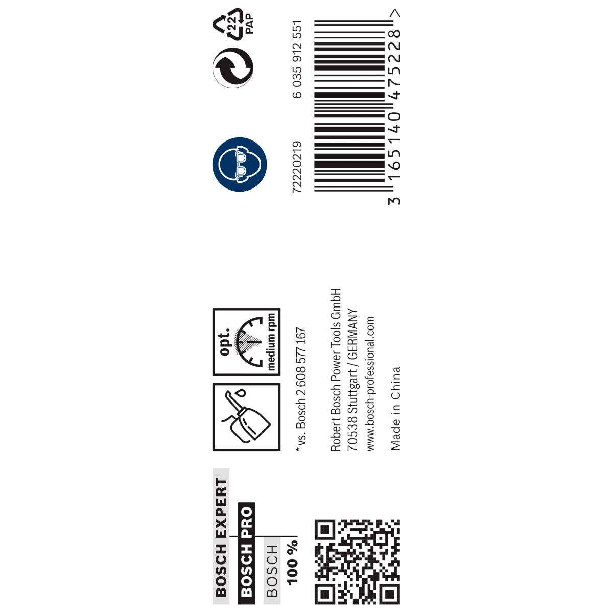 Bosch PRO Metallbohrer HSS-G, DIN 338