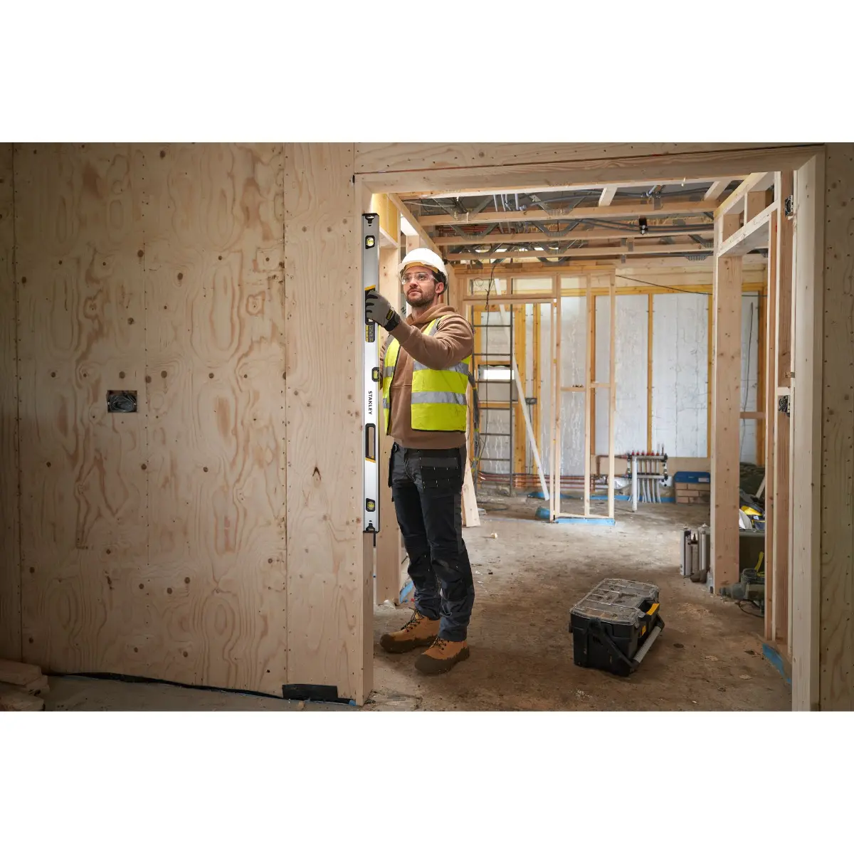 STANLEY FATMAX Hohlprofil-Wasserwaage 120cm (magnetisch)