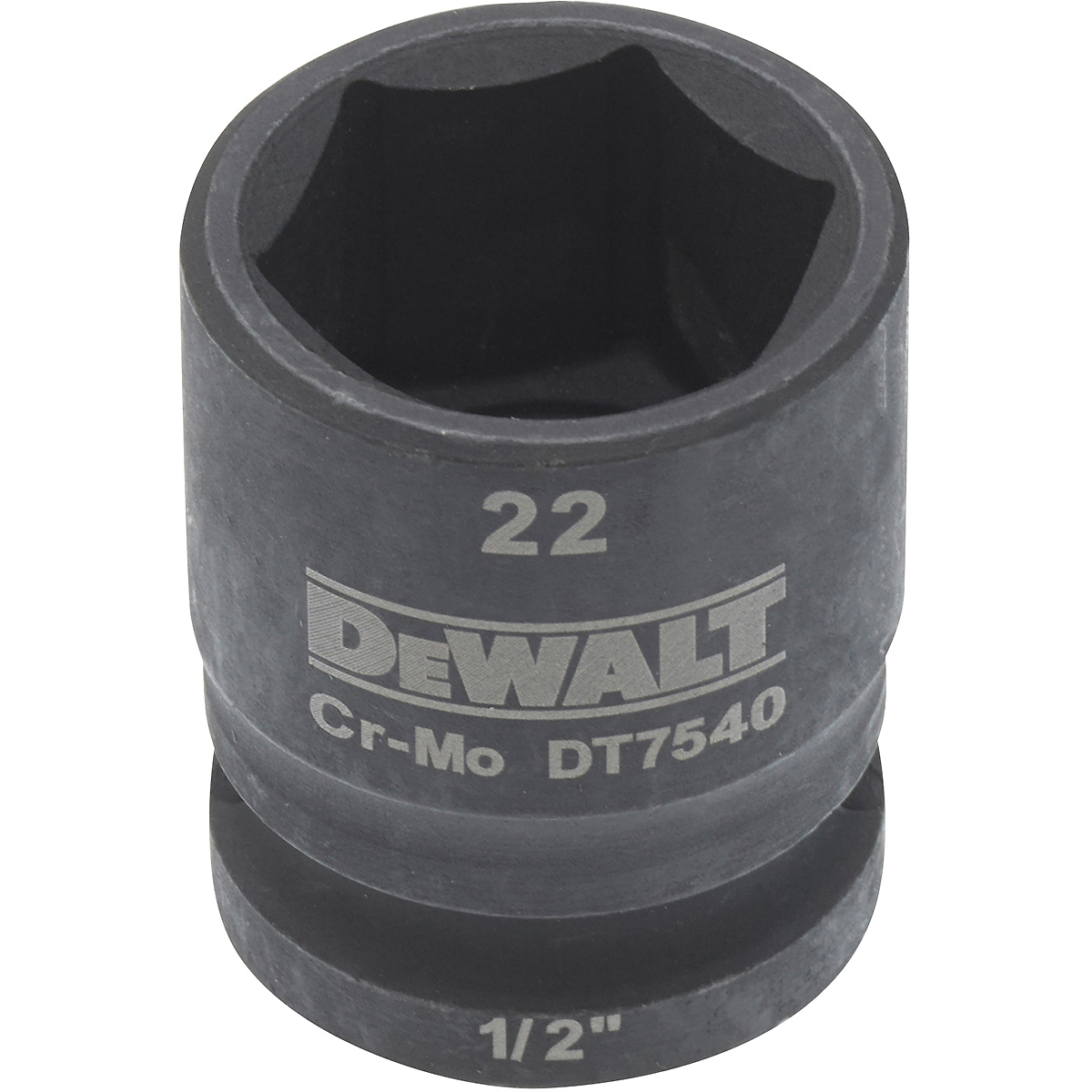 DEWALT EXTREME IMPACT Steckschlüssel 1/2 kurz schlagfest