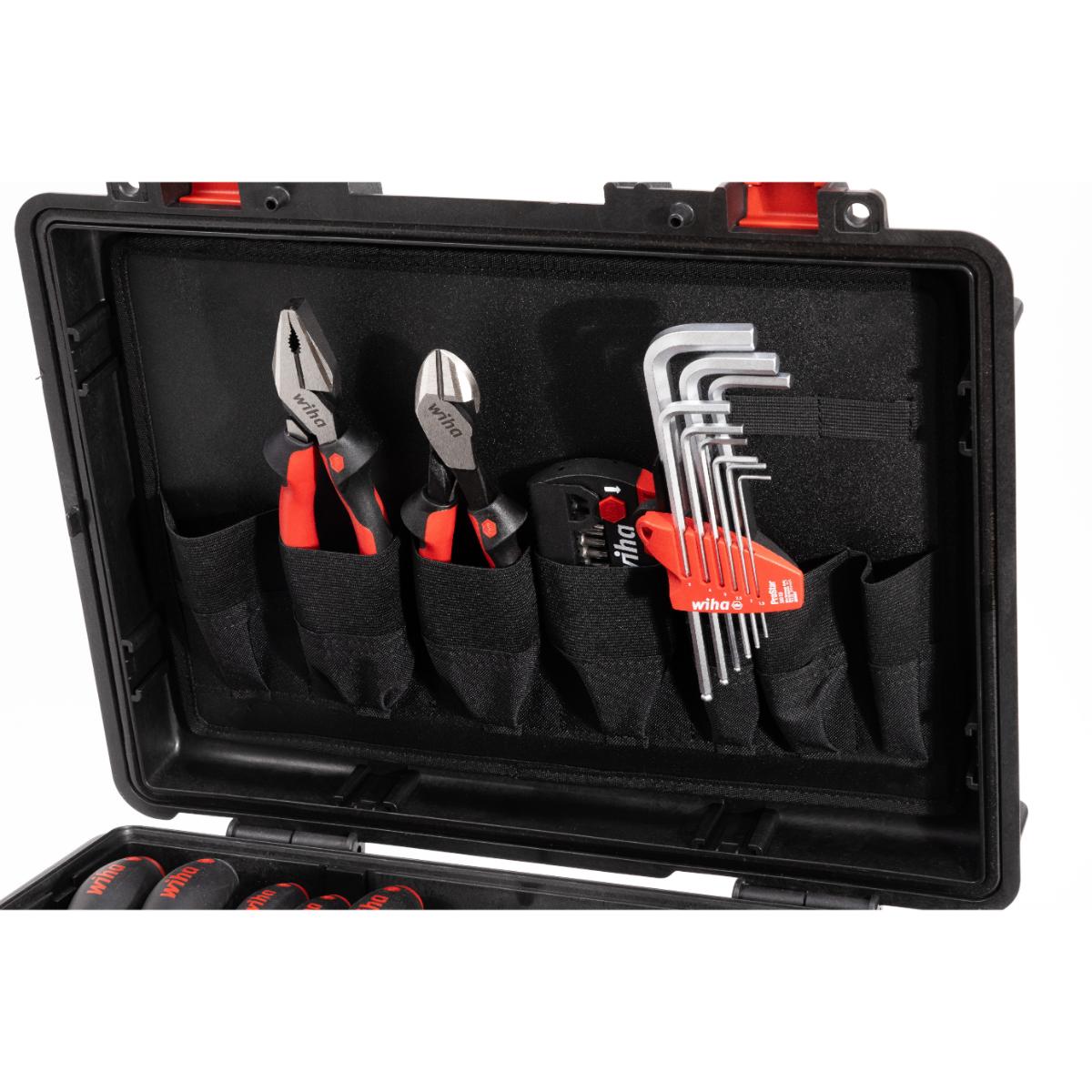 Wiha Werkzeugkoffer Basic Set L mechanic 36-teilges Set