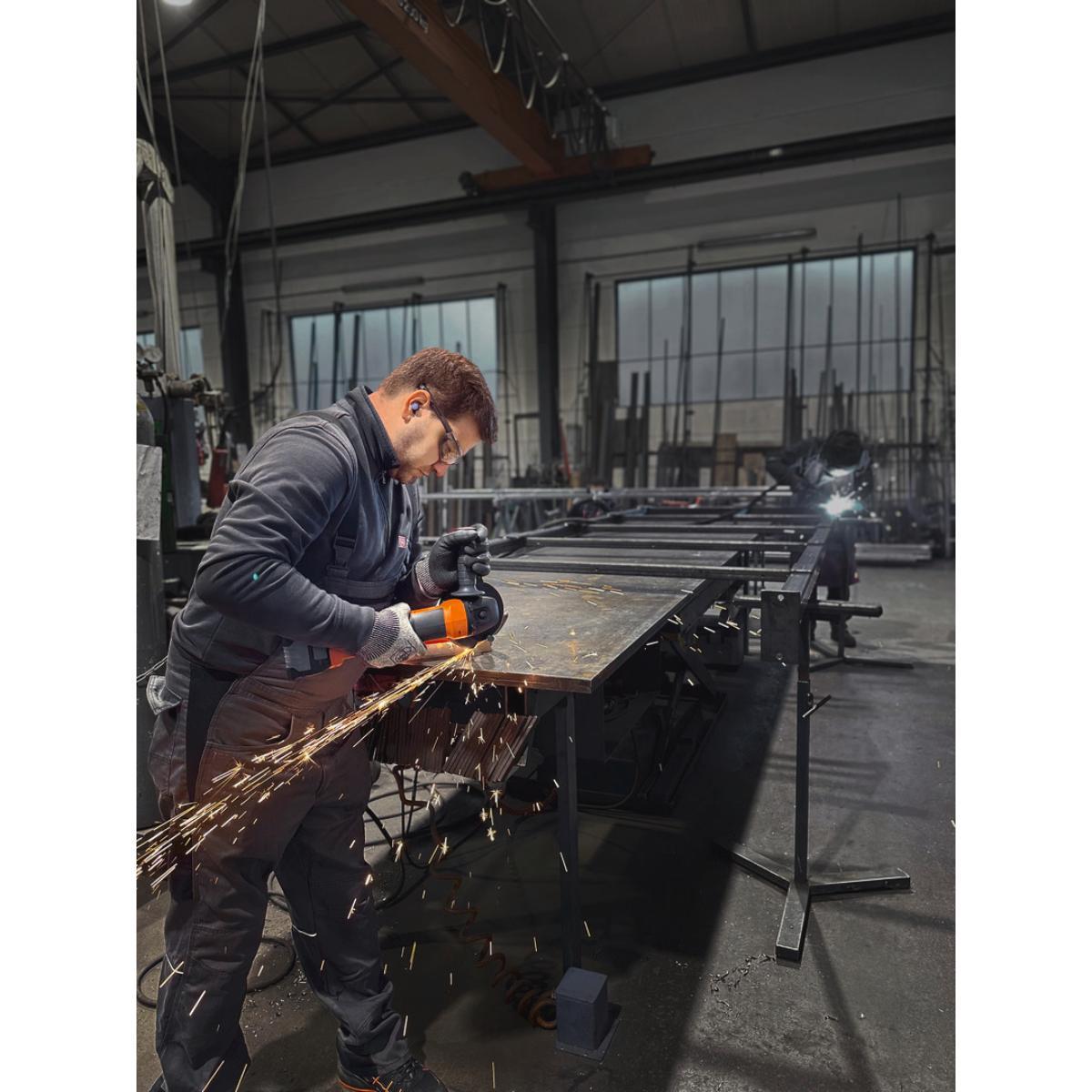 Fabrik, Handschuh, Herstellung, Werkstatt, Arbeiter